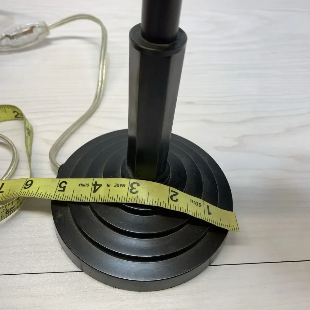 Pottery Barn Metal Adjustable Desk Task Table Black Industrial Lamp